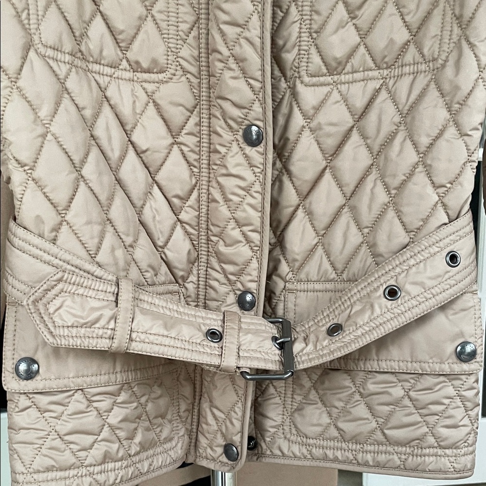 Belstaff Tan Quilted Utility Jacket - Picture 6 of 8
